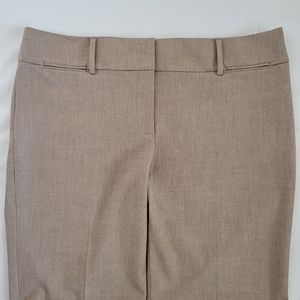NWT LOFT Marisa Trouser Tan Size 12